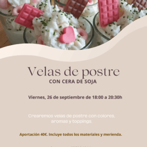 Velas postre